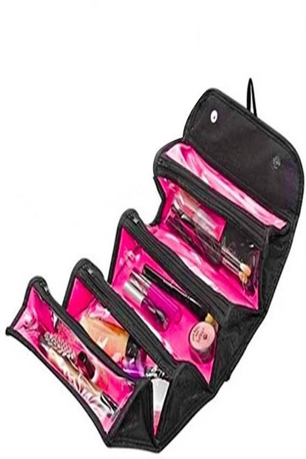 Makeup Tools Travel Bag Black - Image 3