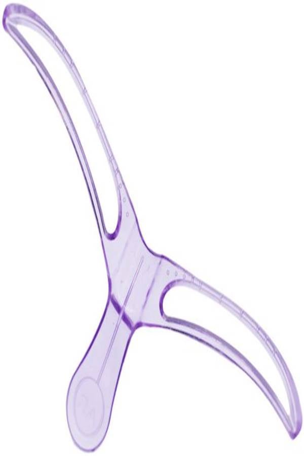 Eyebrow Stencil Ruler Purple - Image 1