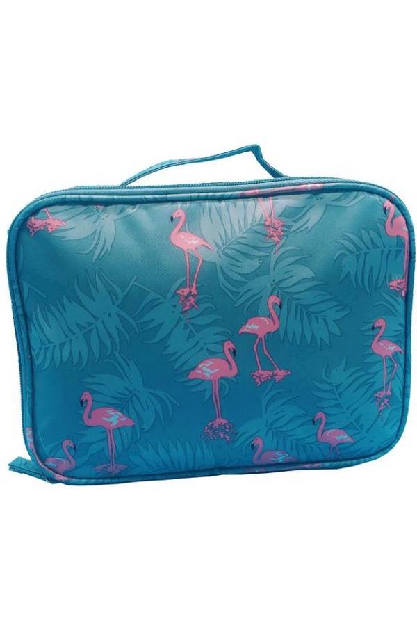 Portable Cosmetic Organizer Blue/Pink - Image 3