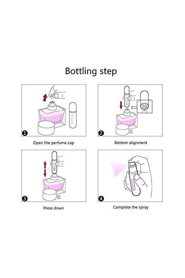 Generic Portable Mini Refillable Perfume Atomizer Bottle 5ml  - Image 2