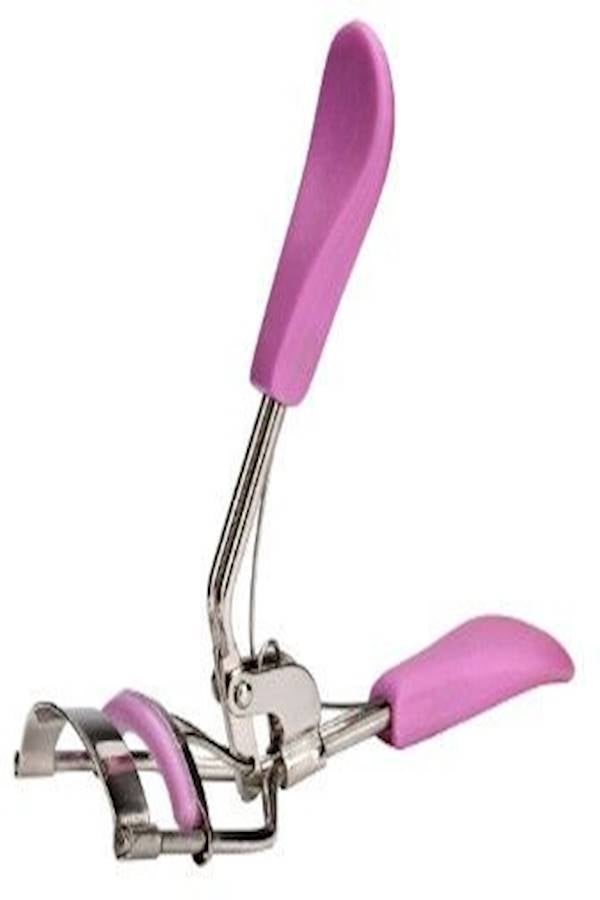 أداة ثني الرموش للماكياج ومستحضرات التجميل وردي / فضي - Image 3