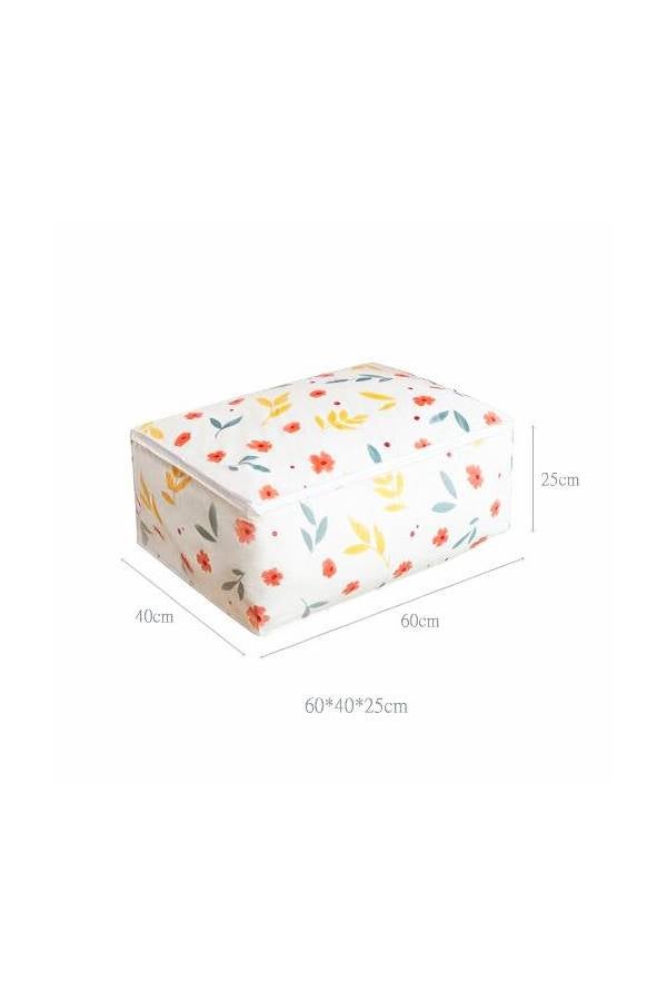 Foldable Storage Box White/Pink/Yellow  - Image 3