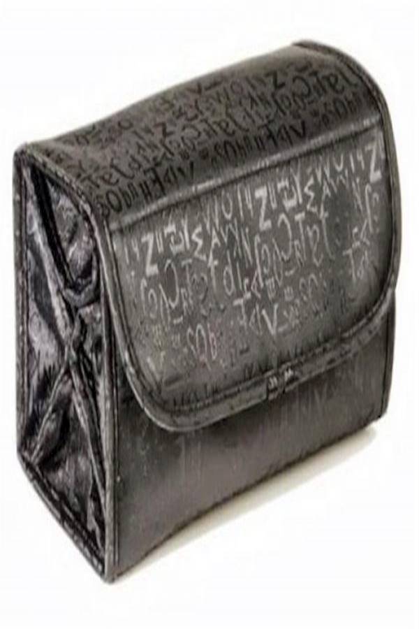 حقيبة كبيرة قابلة للطي متعددة الجيوب لمستحضرات التجميل ولغرض مستلزمات النظافة للمسافرين أسود - Image 1