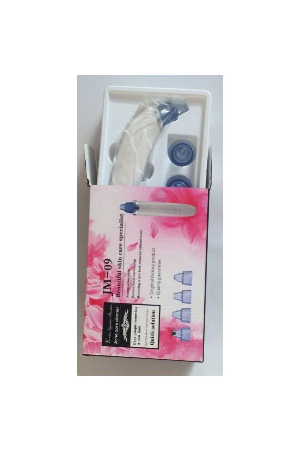 Generic Blackhead Remover Pore Cleaner Beauty Machine JM-09 White/Blue  - Image 3