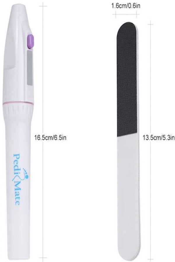 Electric Manicure Pedicure Grinding Tools Care Cleaning White/Pink/Beige - Image 2