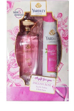 Yardley English Rose For Women Eau De Toilette & Body Spray - 125 ml / 150 ml 
