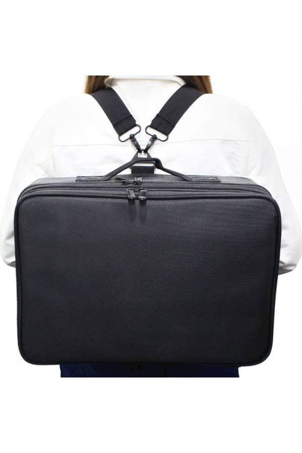 حقيبة تنظيم أدوات المكياج أسود - Image 4