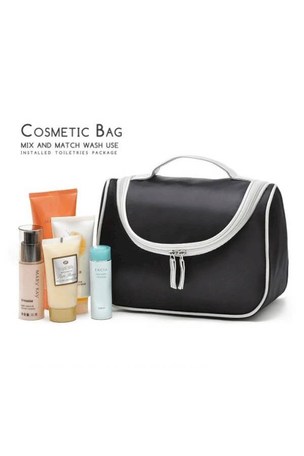 منظم لتخزين مستحضرات التجميل أسود - Image 2