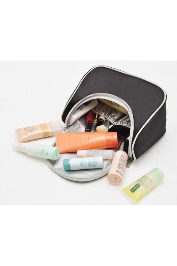 منظم لتخزين مستحضرات التجميل أسود - Image 5