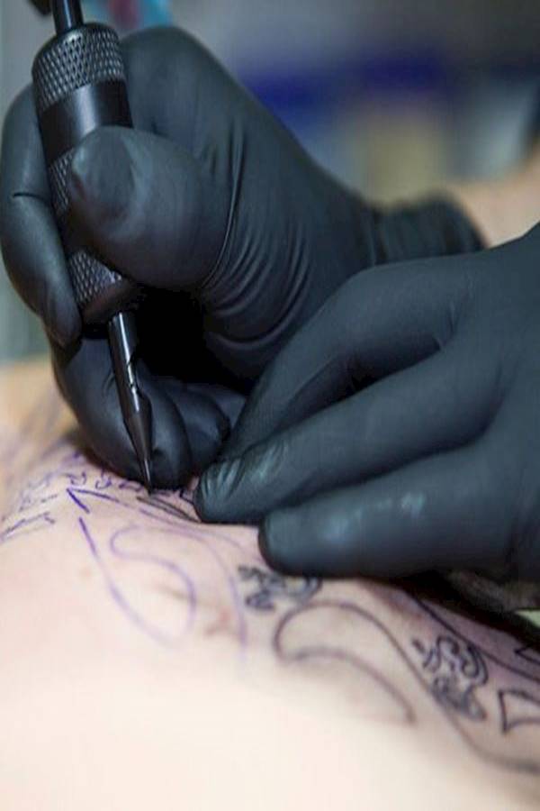 Generic - Disposable Tattoo Gloves Black - Image 1