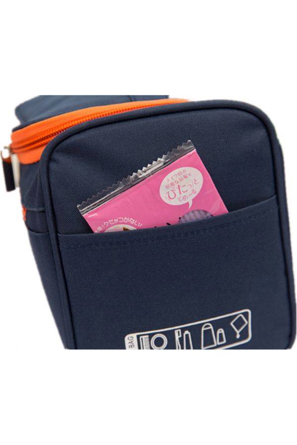 Portable Carrying Bag Blue/Orange - Image 4