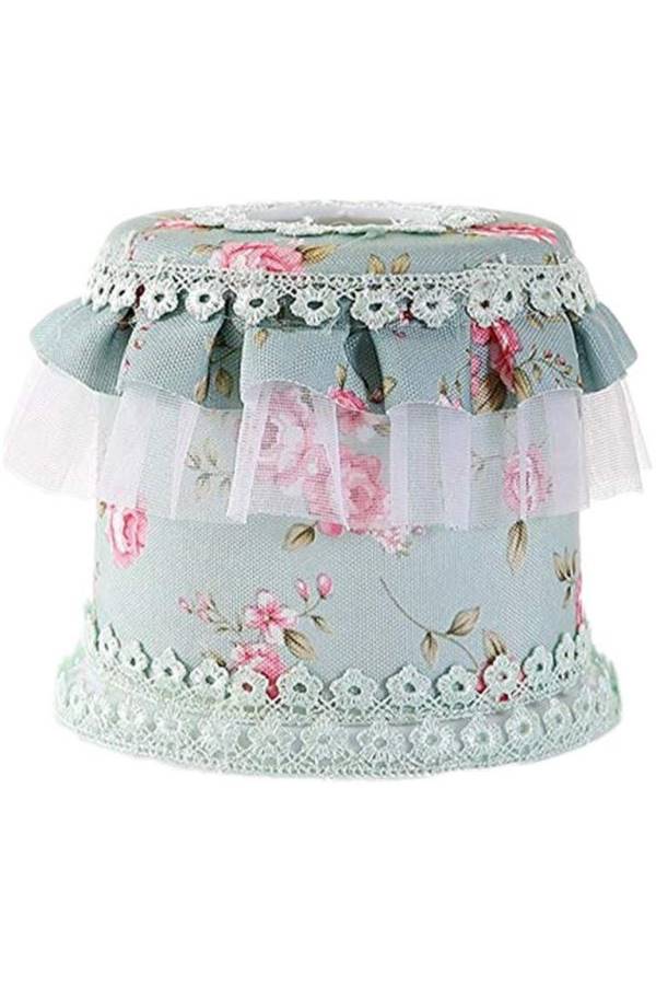 Tissue Dispenser Blue/Red/Green 14x13x12inch  - Image 1