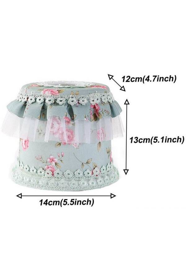 Tissue Dispenser Blue/Red/Green 14x13x12inch  - Image 2