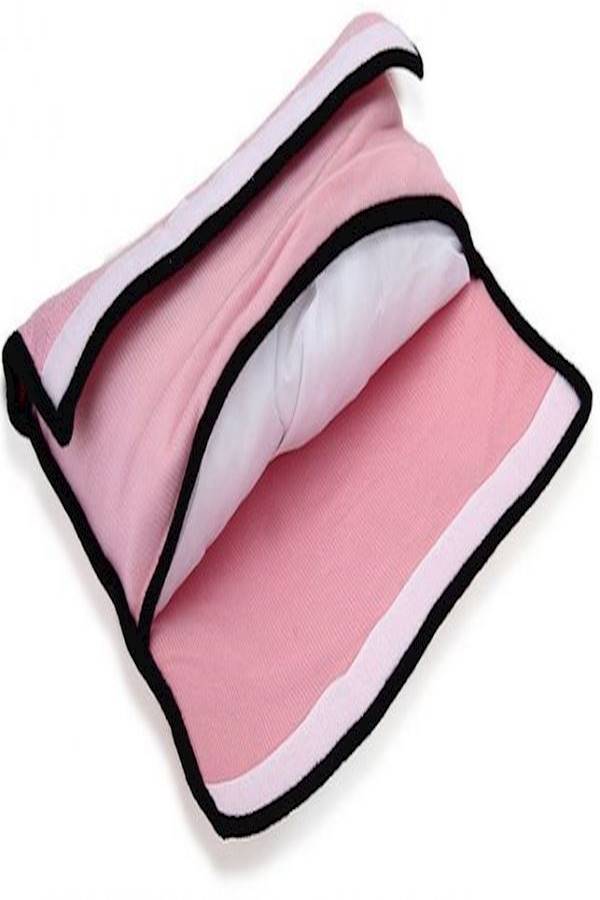 Children Pillow Strap Cover Pink/White/Black  - Image 1