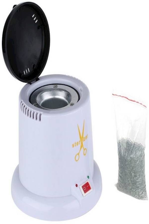 Generic - Nail Art Autoclave Scissor And Manicure Sterilizer Machine White/Black - Image 1
