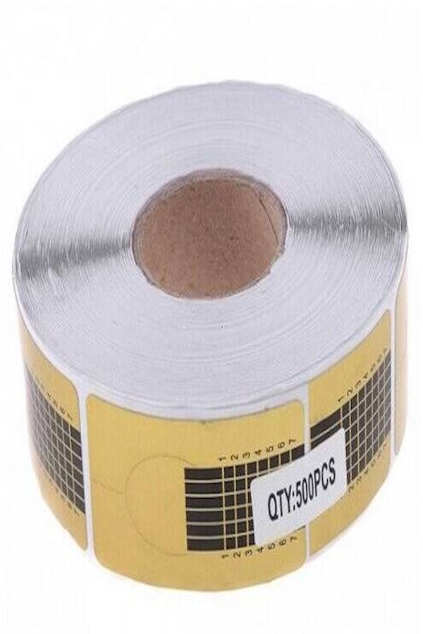 ملصقات جل إكريليك لتزيين الأظافر أصفر/أسود - Image 3