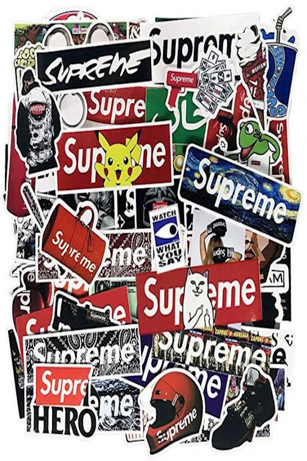 مجموعة ملصقات تجميلية للسيارات سوبريم مكونة من 104 قطعة - Image 1