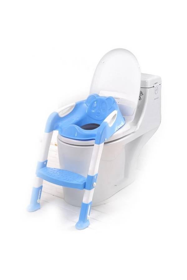 Foldable Toilet Seat Ring With Ladder  - Image 3