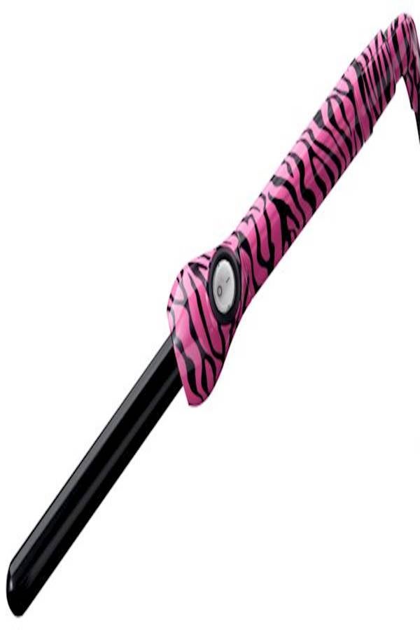 JOSE EBER Electric Clipless Curling Iron Rod Pink/Black - Image 2