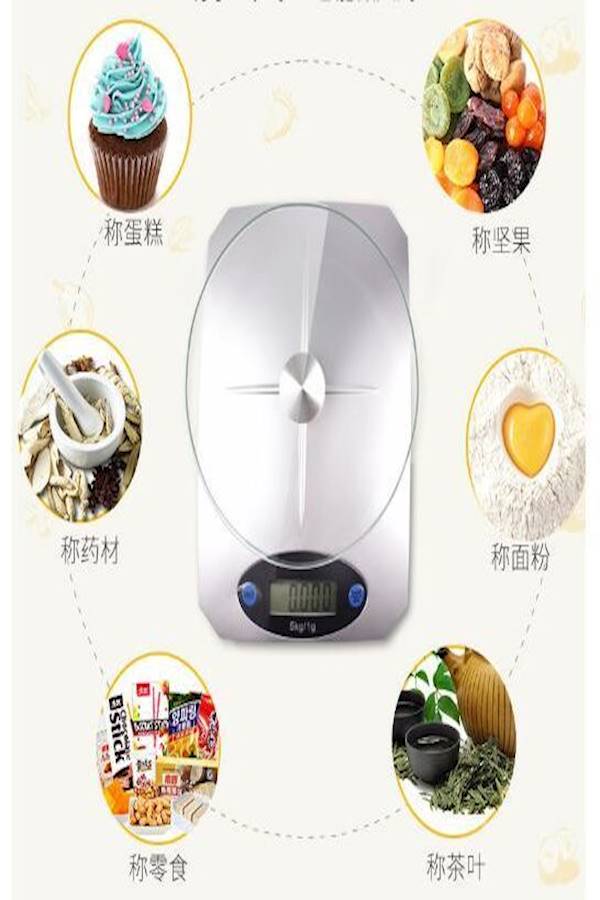 Digital Various Food Multifunction Scale Silver - Image 4
