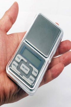Yami Digital Pocket Mini Portable Weighing Scale Silver  - Image 5