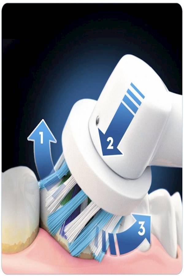 Oral-B - Genius 9000 Electric Rechargeable Toothbrush White/Black - Image 1