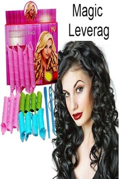 18-Piece Hair Roller Set Pink/Green/Blue - v1555086039/N23615365A_2