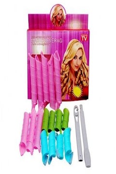 18-Piece Hair Roller Set Pink/Green/Blue - v1555086040/N23615365A_1