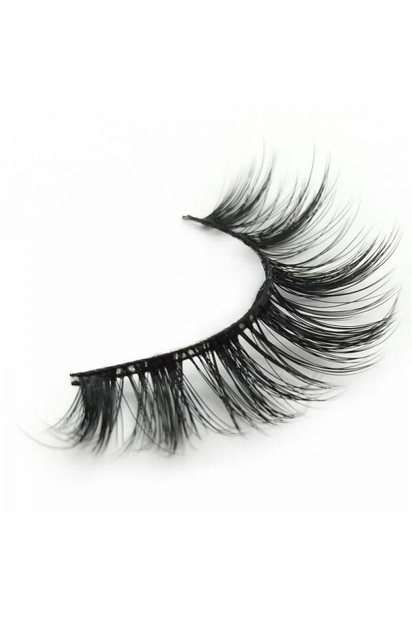 Generic 5 Pair 3D Magnetic Eyelashes Black  - Image 1