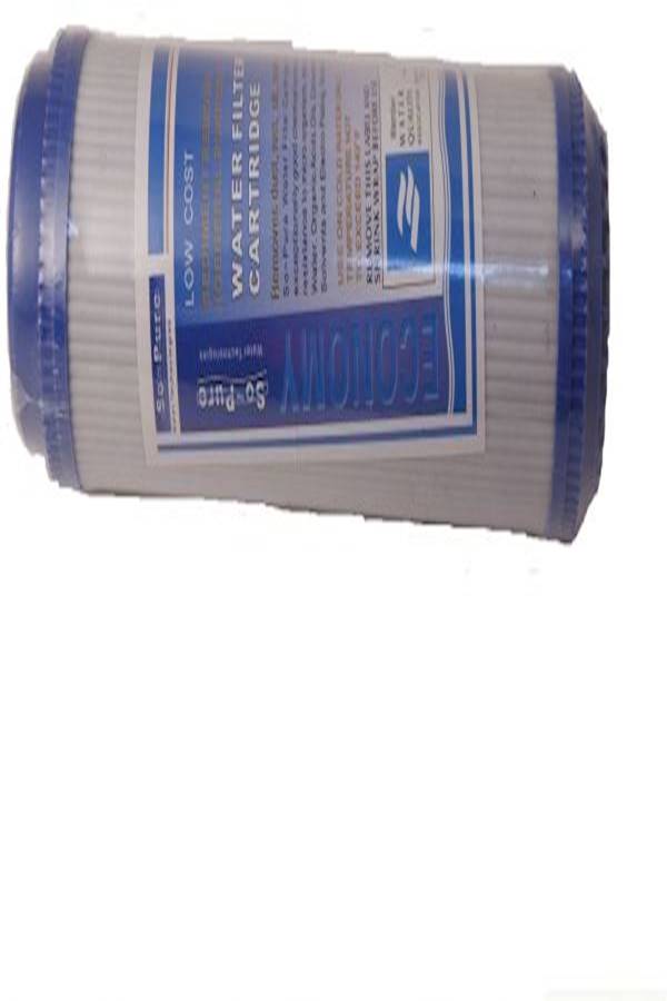 2-Piece Cto Water Filter Cartridge Grey