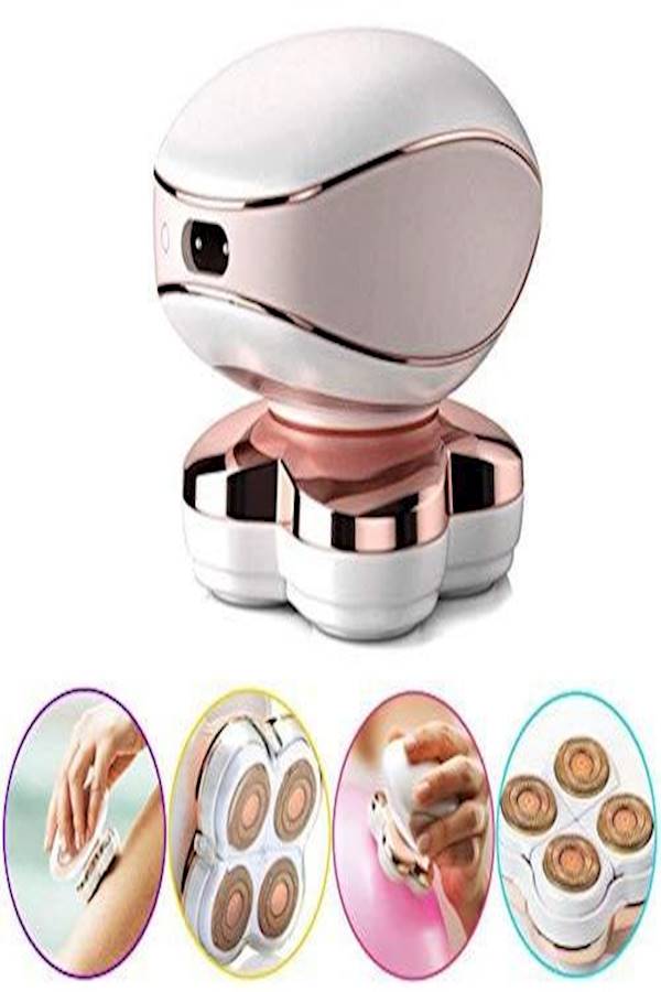 Flawless Leg Hair Epilator White/Pink/Gold  - Image 4