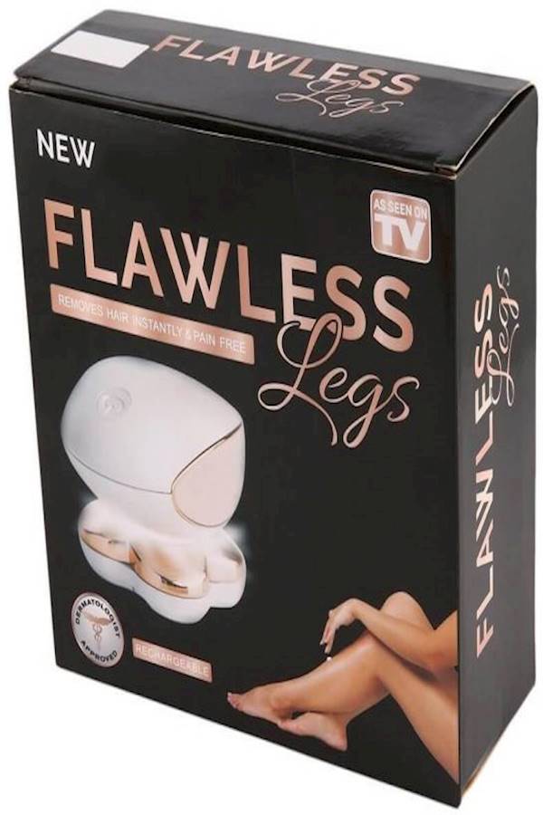 Flawless Leg Hair Epilator White/Pink/Gold  - Image 3