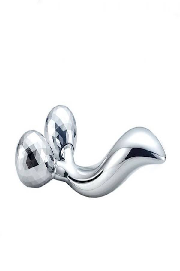 أداة تدليك يدوية ثلاثية الأبعاد لرفع الوجه مزودة ببكرات فضي 15.5x9سم - Image 2