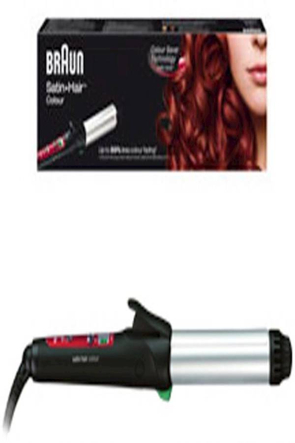 BRAUN Satin Electric Hair Curler Black/Silver - Image 4