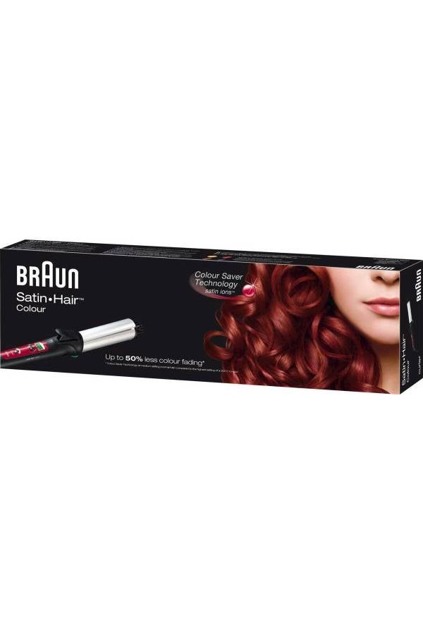 BRAUN Satin Electric Hair Curler Black/Silver - Image 5