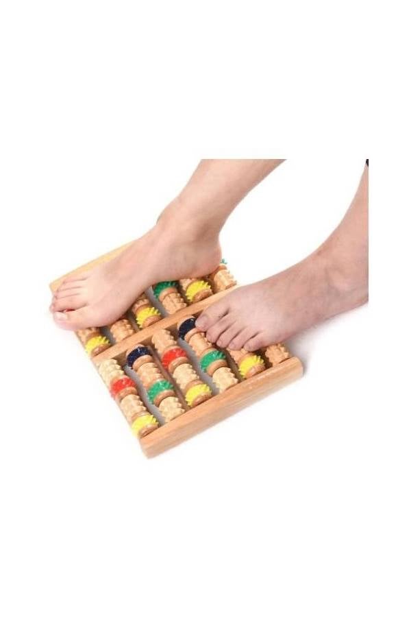Wooden Roller Foot Massager - Image 2