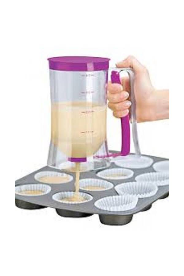 Chicago - Batter Dispenser Pink and Transparent - Image 1