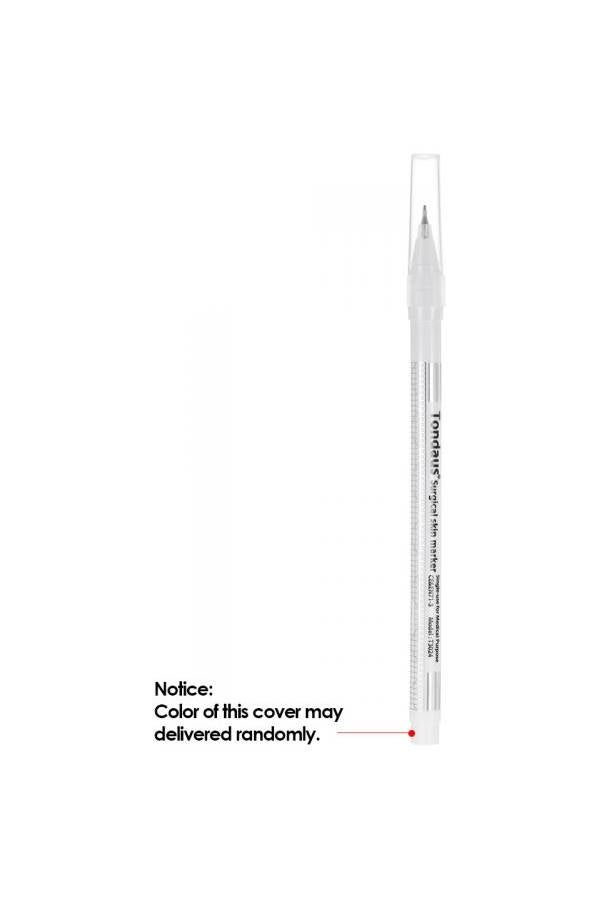 Generic - Tattoo Skin Marker Pen With Ruler White - Image 1