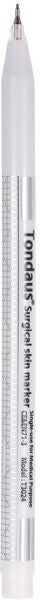 Generic - Tattoo Skin Marker Pen With Ruler White - Image 1