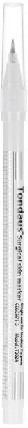 Generic - Tattoo Skin Marker Pen With Ruler White - Image 1