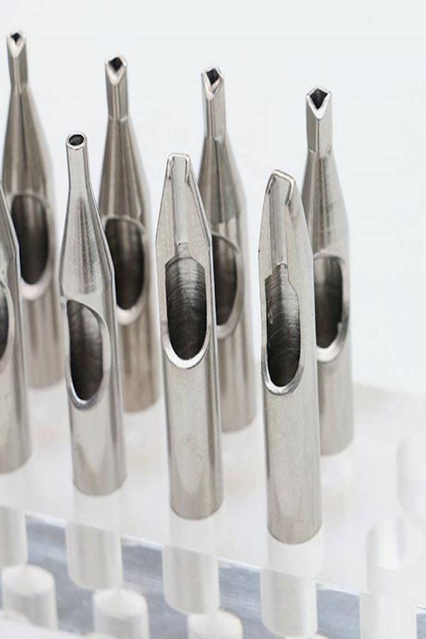 Generic 22-Piece Regular Surgical Tube Tattoo Needle Set Kit Silver Tone  - Image 2