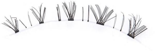 Generic 10 Pairs Handmade Fake Upper Lower Bottom False Eyelashes Brown - Image 4