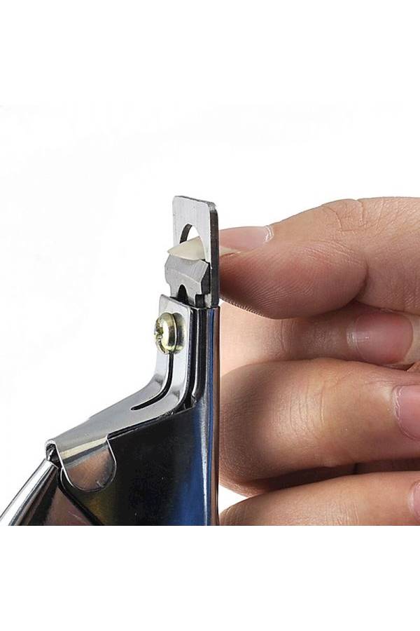 Acrylic Nail Clipper Pink/Silver - Image 3