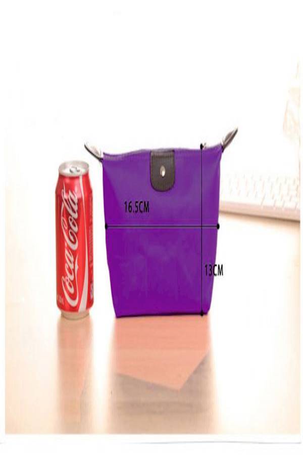 Sienna Dumpling Cosmetic Bag Purple - Image 1