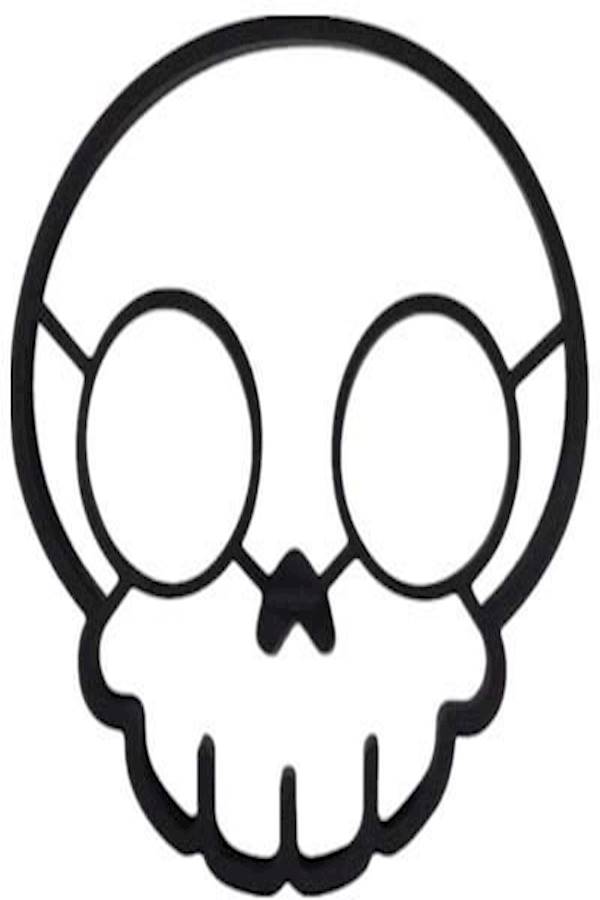 Cranial Shaped Egg Ring Mold Black - Image 3