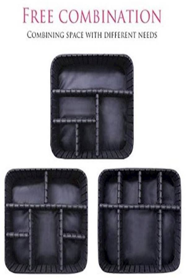 Generic Travel Cosmetics Bag Pink/Black  - Image 5