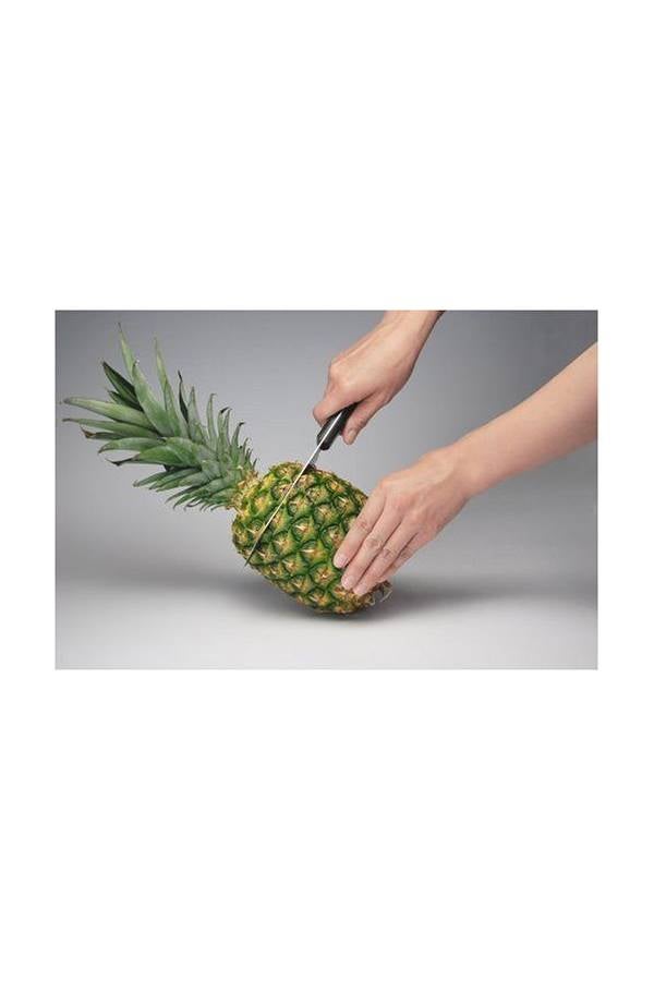 فلاج شيب أداة من الإستانلس ستيل لتقطيع الأناناس وإزالة اللب بسهولة فضي 220جرام - Image 3