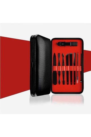 15-Piece Nail Clipper Set Black - view 3