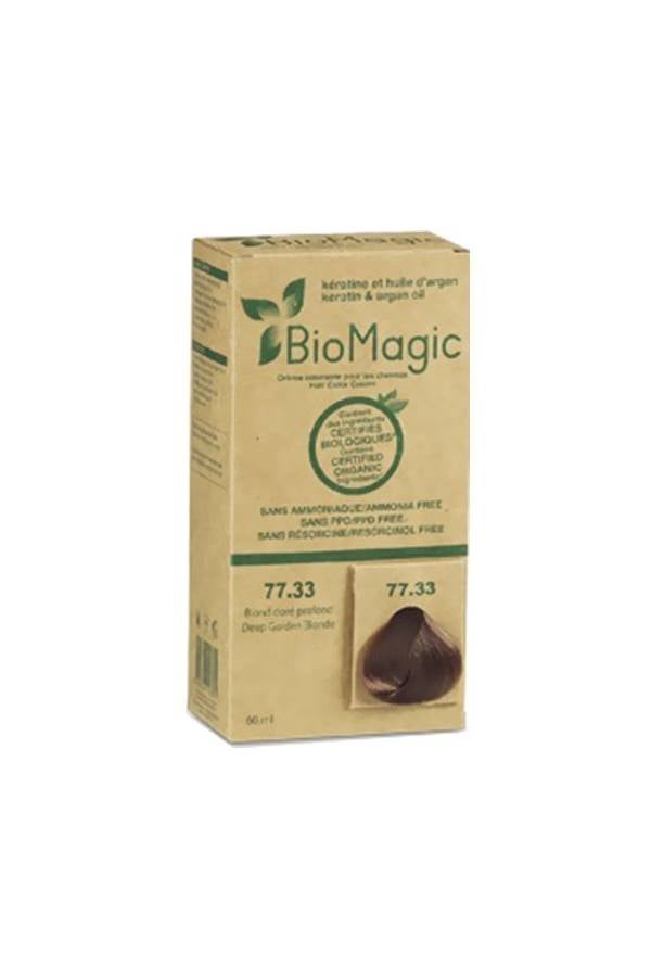 BIOMAGIC Permanent Hair Color 77/33 Deep Golden Blonde 60ml 