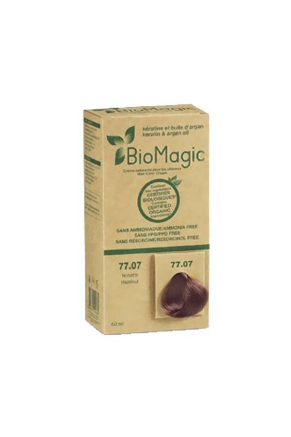BIOMAGIC Permanent Hair Dye Natural Brown Blonde 60ml 